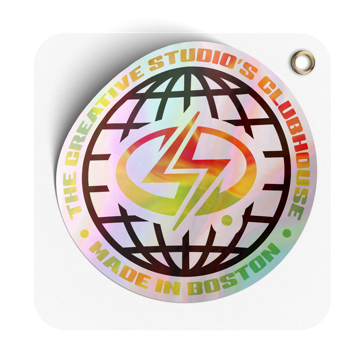 Logo Sticker - Holographic